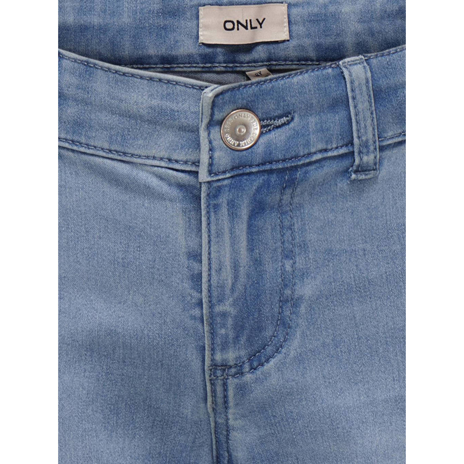 ONLY KIDS GIRL high waist wide leg jeans KOGSYLVIE light blue denim