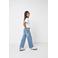 KIDS ONLY GIRL high waist wide leg jeans KOGSYLVIE light blue denim
