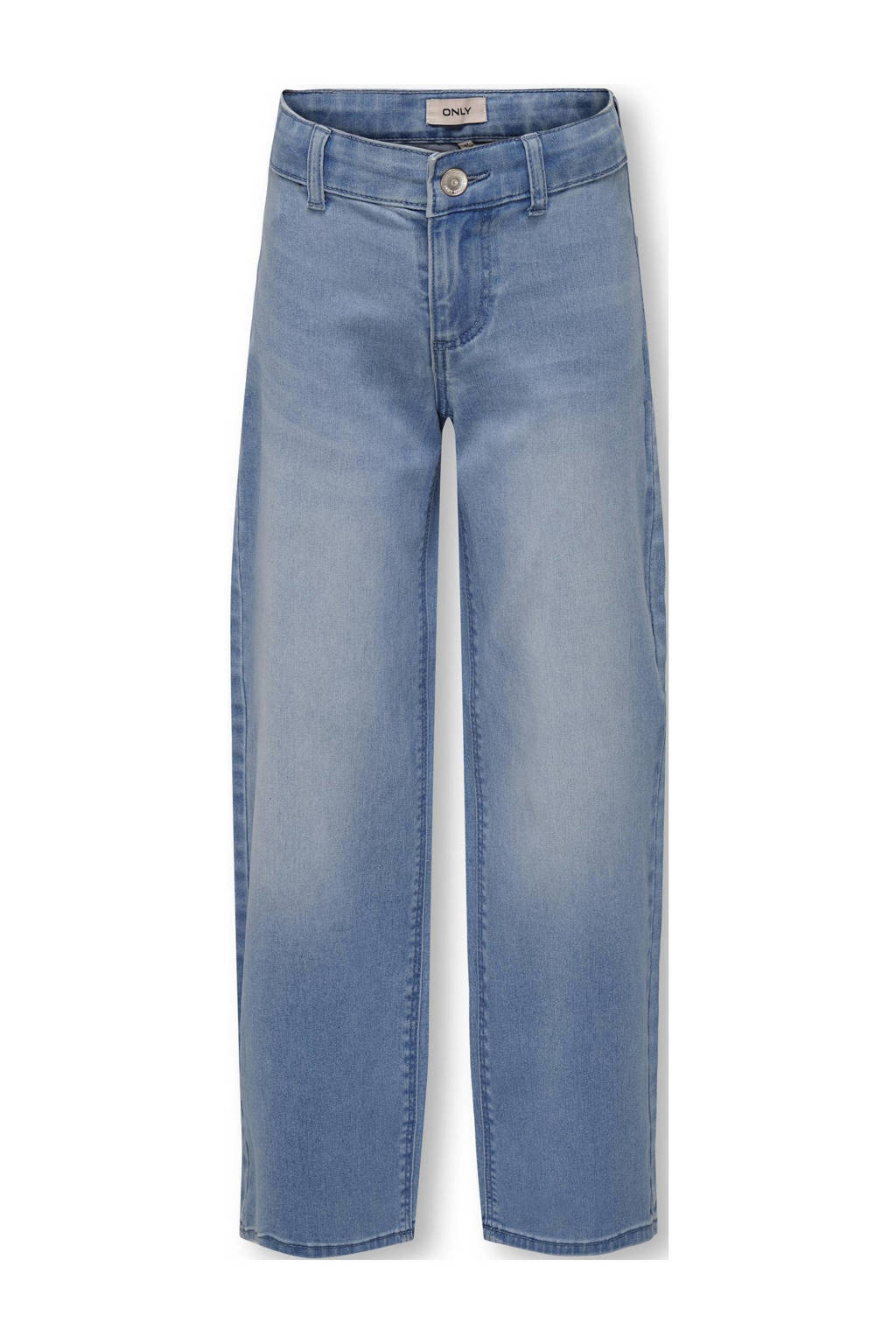 high waist wide leg jeans KOGSYLVIE light blue denim