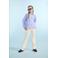KIDS ONLY GIRL high waist wide leg jeans KOGJUICY ecru