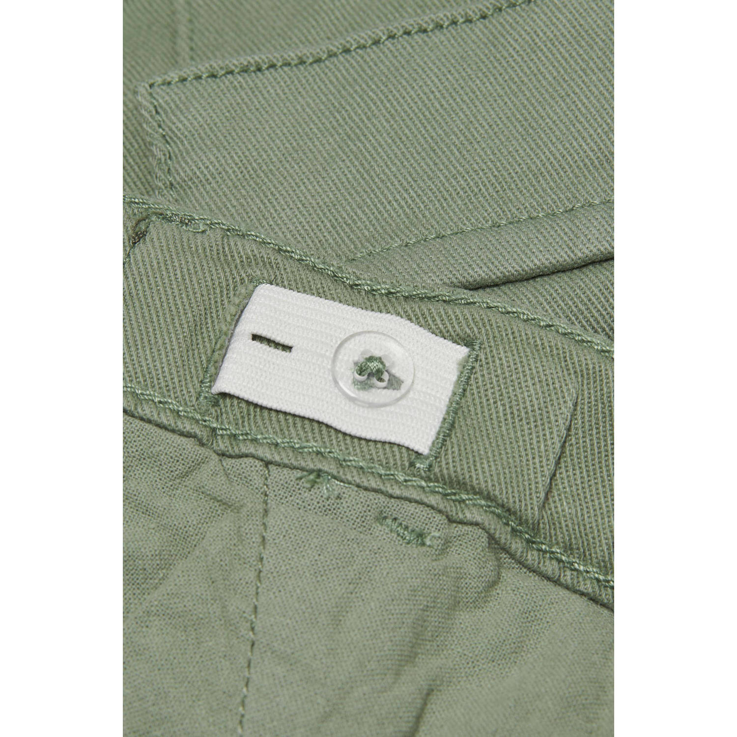 ONLY KIDS GIRL straight fit cargobroek KOGYARROW-VOX zachtgroen
