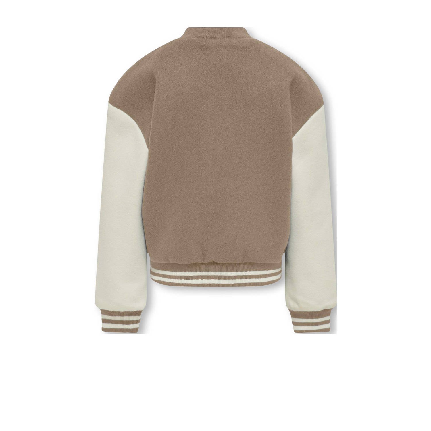 ONLY KIDS GIRL bomberjack zomer KOGSILJA taupe beige