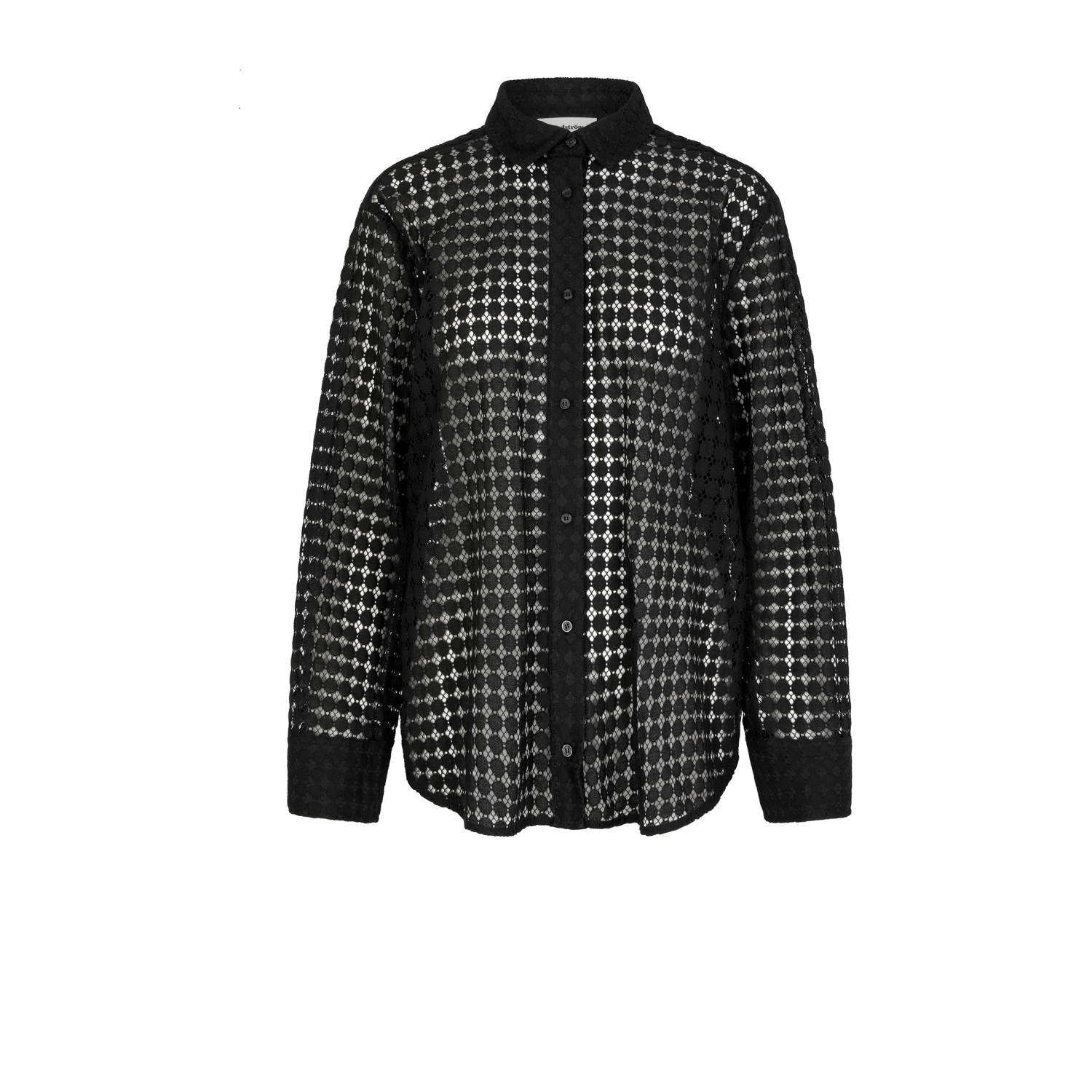 Modström Zwarte Shirt Blouse Hattiemd Stijl Black Dames