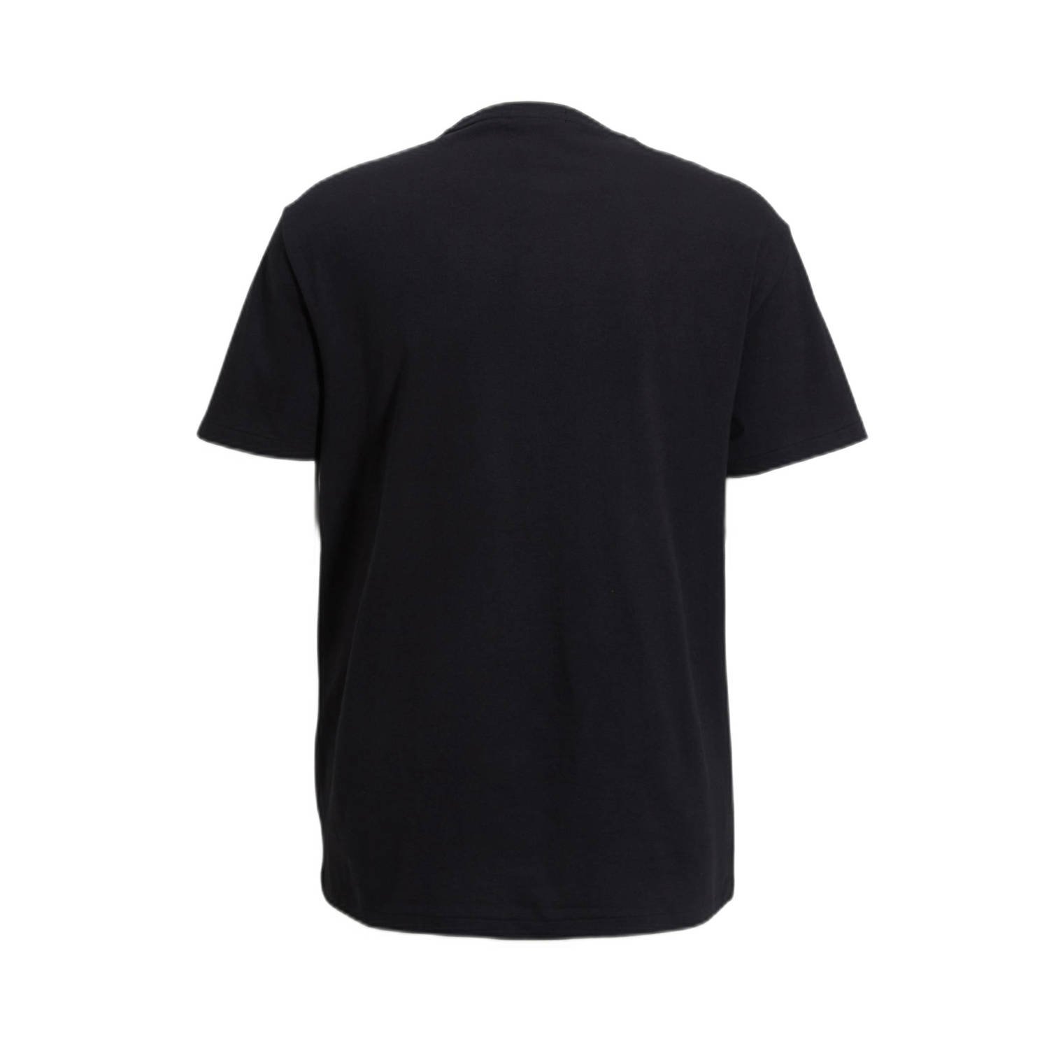 POLO Ralph Lauren slim fit T-shirt met printopdruk zwart