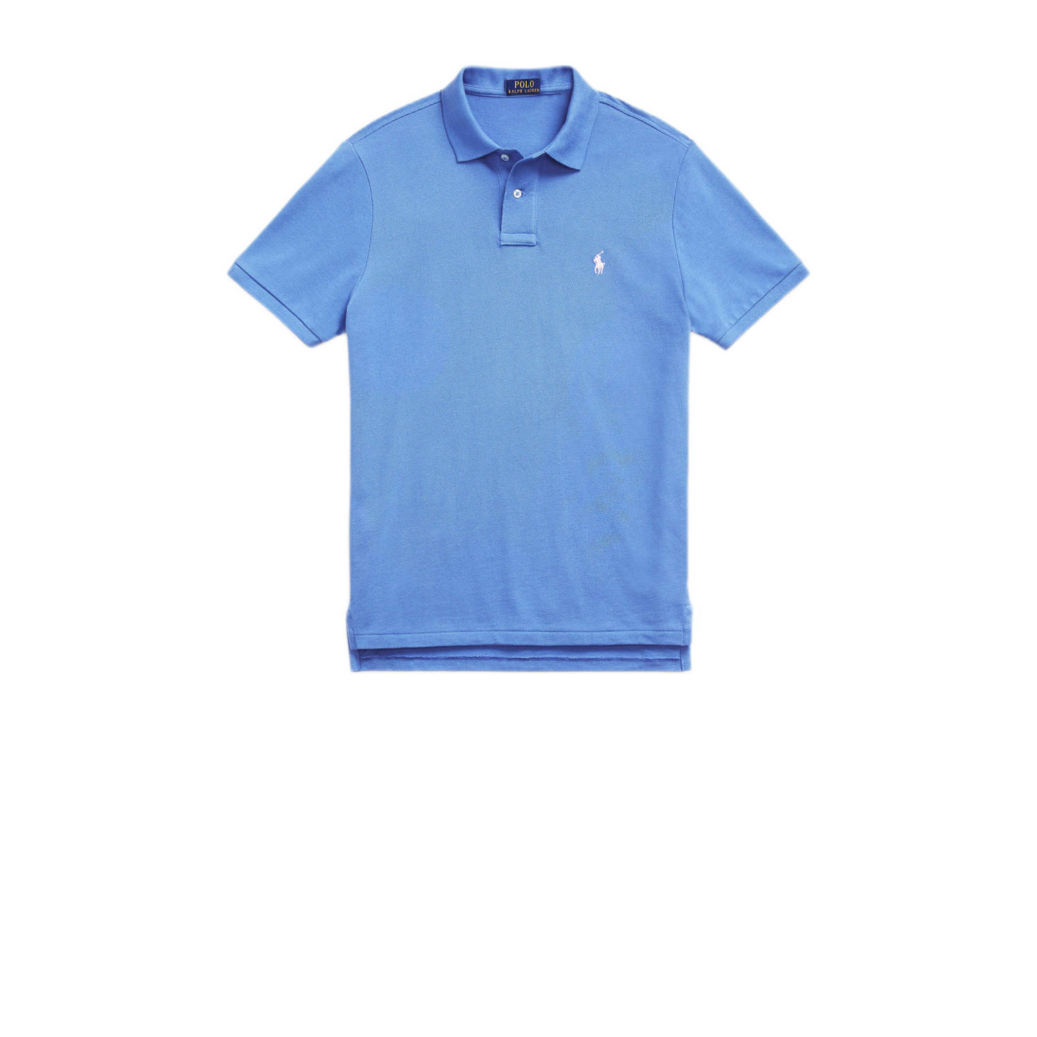 POLO Ralph Lauren slim fit polo met logo lichtblauw