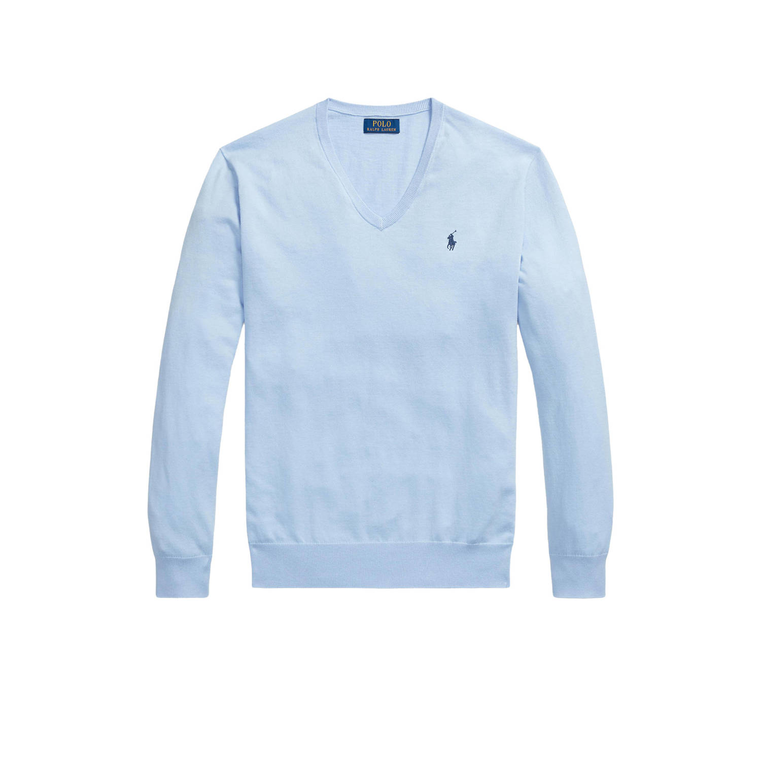 Ralph Lauren Blauwe trui met geborduurd logo Blue Heren