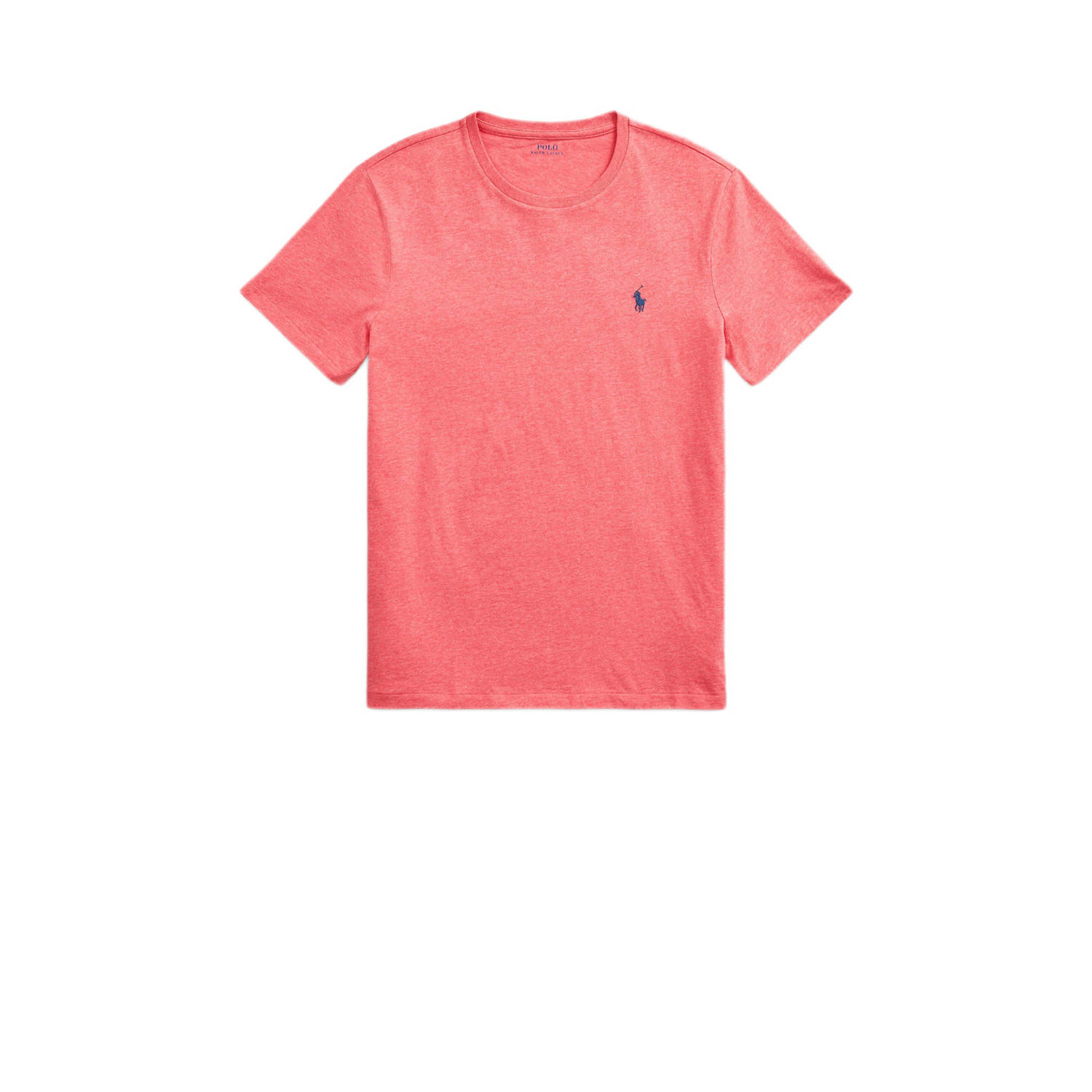 Polo Ralph Lauren Upgrade je casual garderobe met deze Highland Rose Heather C7976 T-shirt Pink Heren