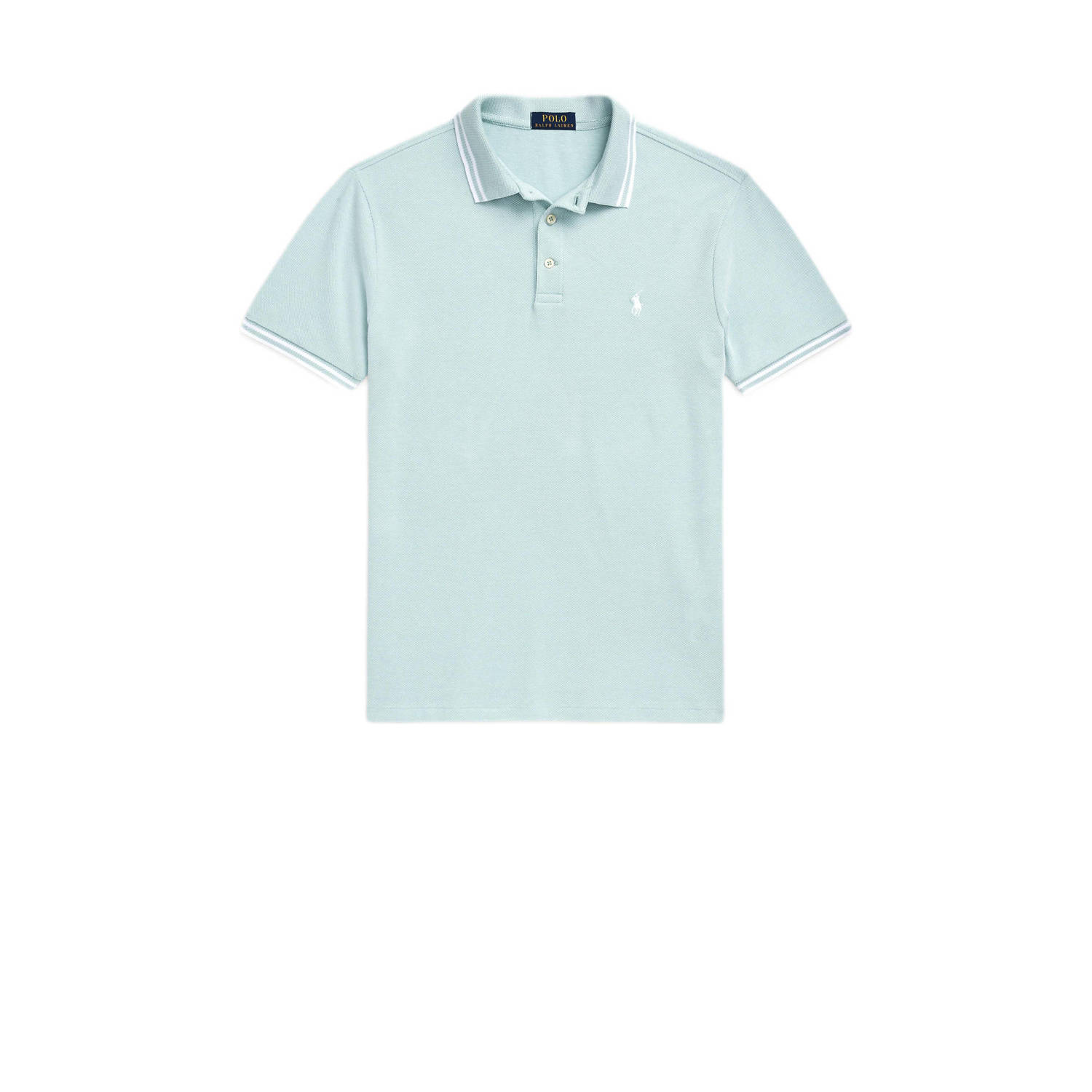 Polo Ralph Lauren Groene slim fit polo met korte mouwen Green Heren