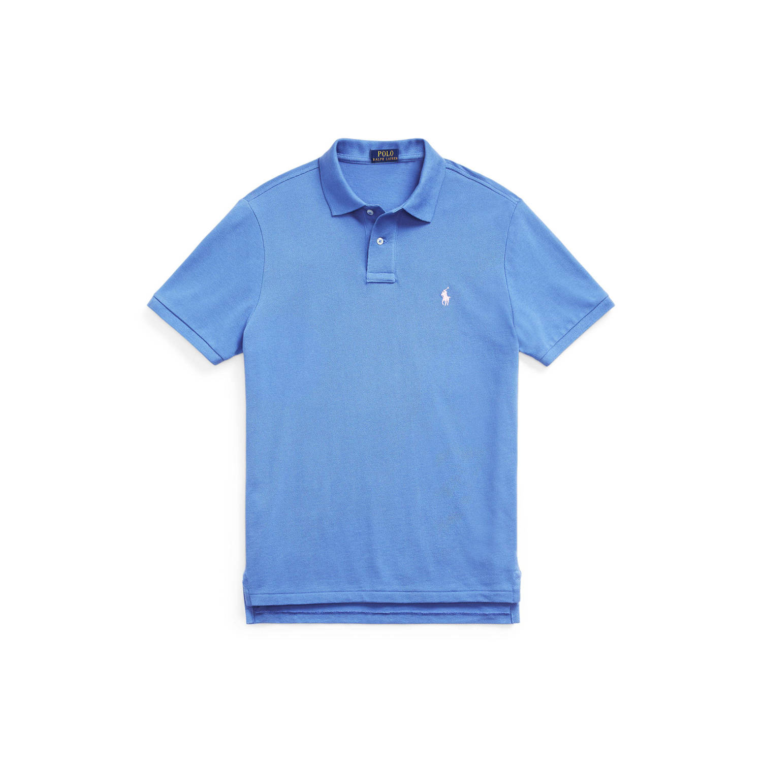 POLO Ralph Lauren slim fit polo met logo new england blue