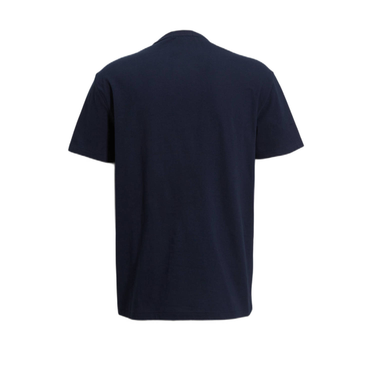 POLO Ralph Lauren slim fit T-shirt met logo donkerblauw