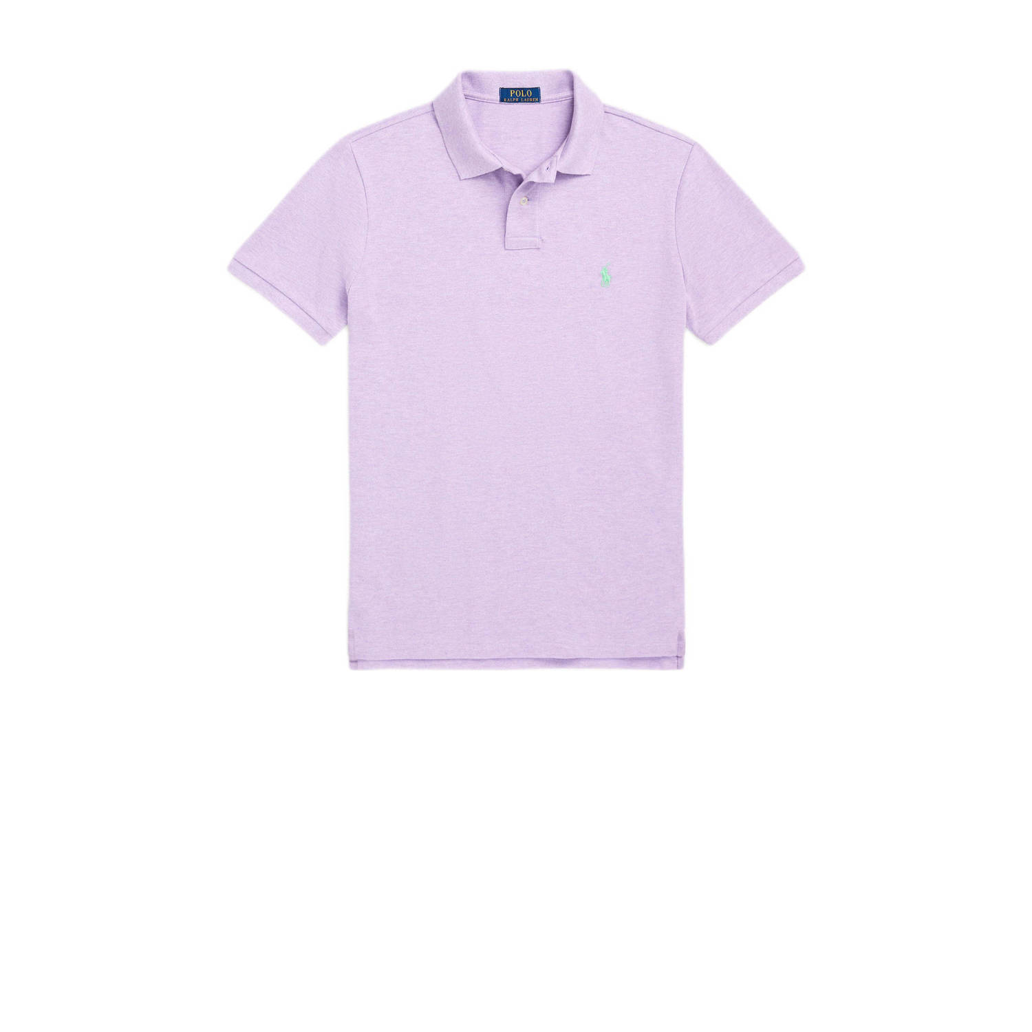 Polo Ralph Lauren Paarse poloshirt met korte mouwen Purple Heren