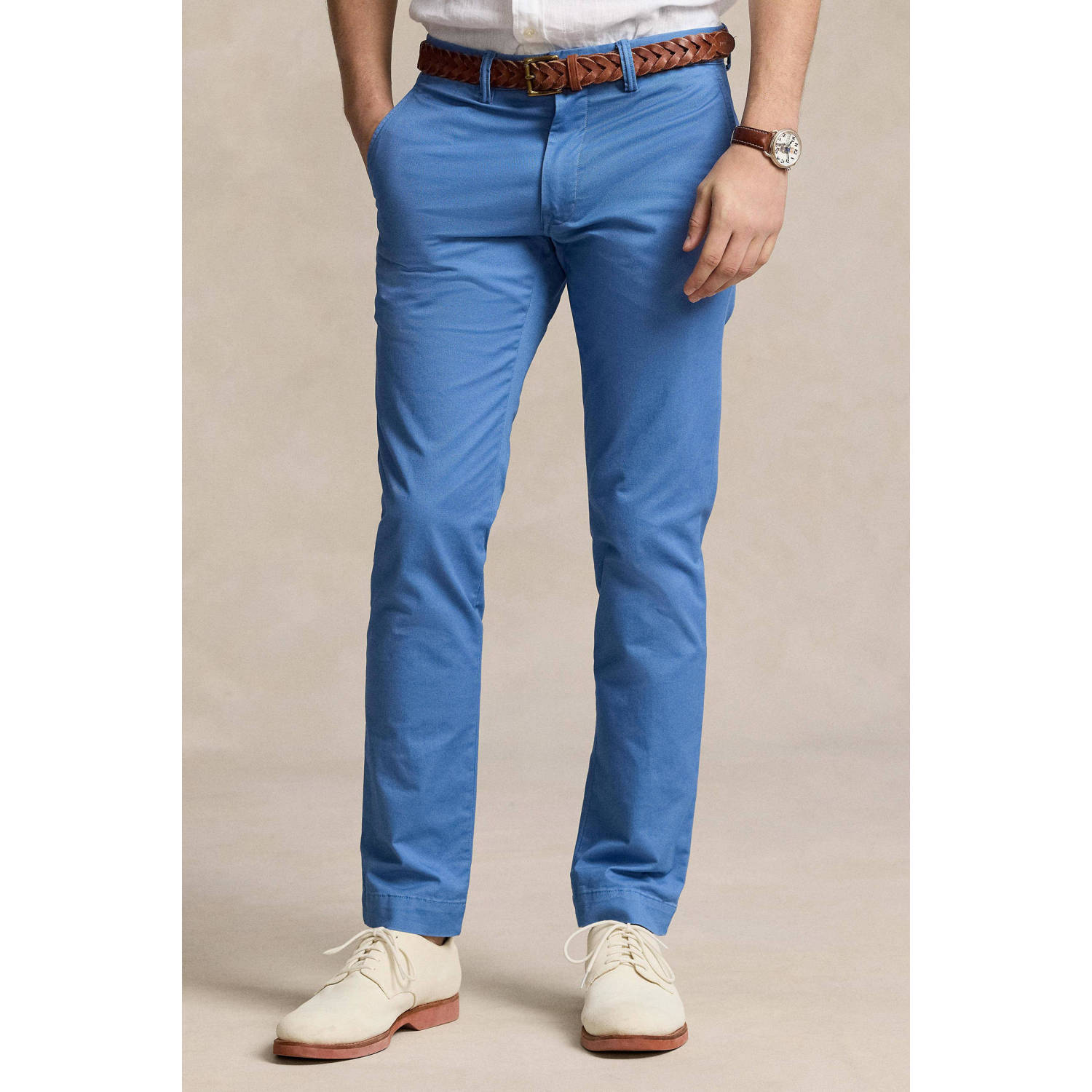 POLO Ralph Lauren slim fit chino blauw