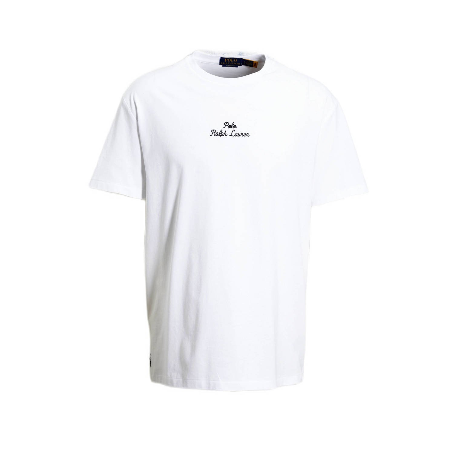 POLO Ralph Lauren slim fit T-shirt met logo wit