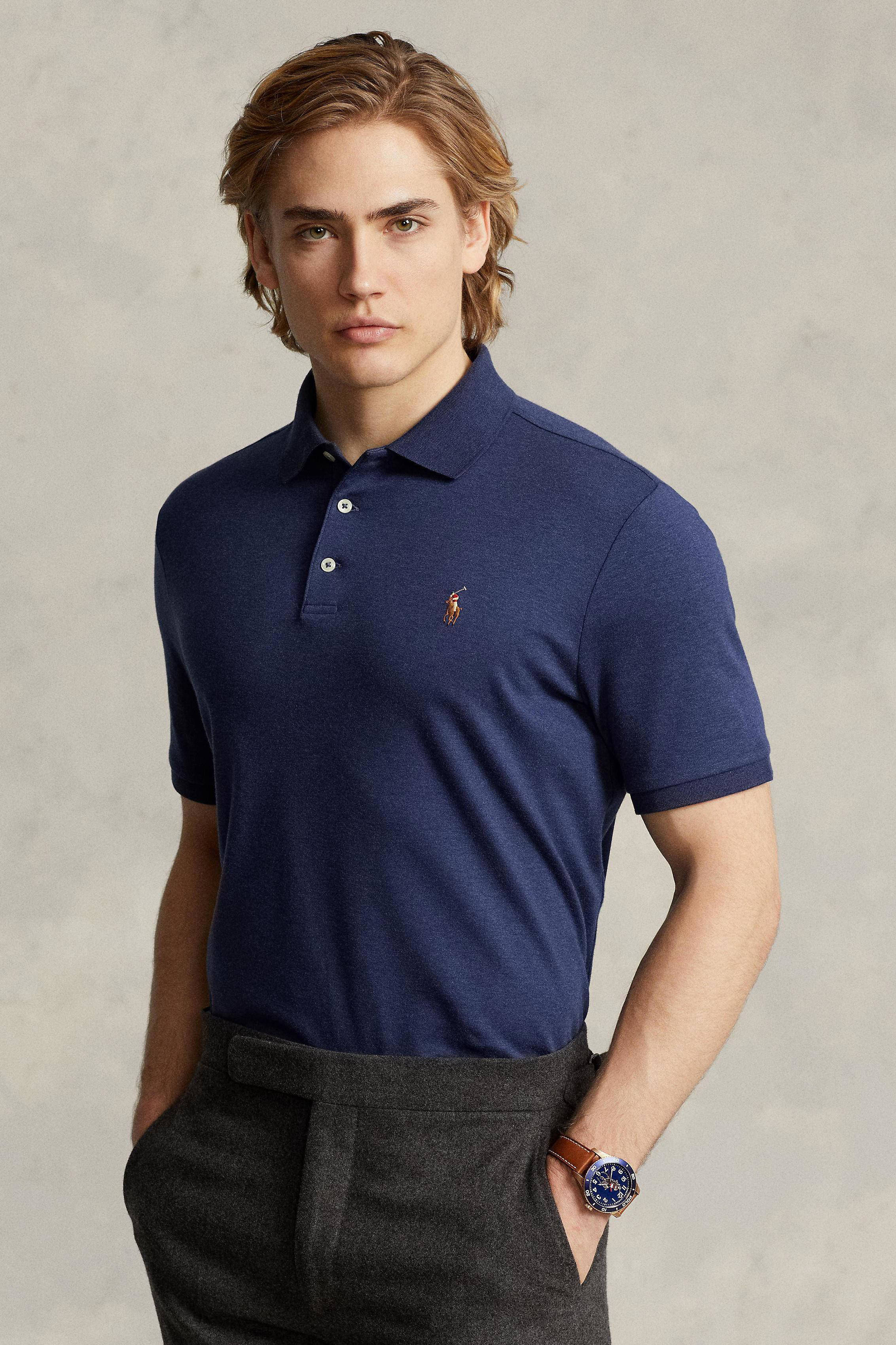 Ralph lauren polo discount donkerblauw