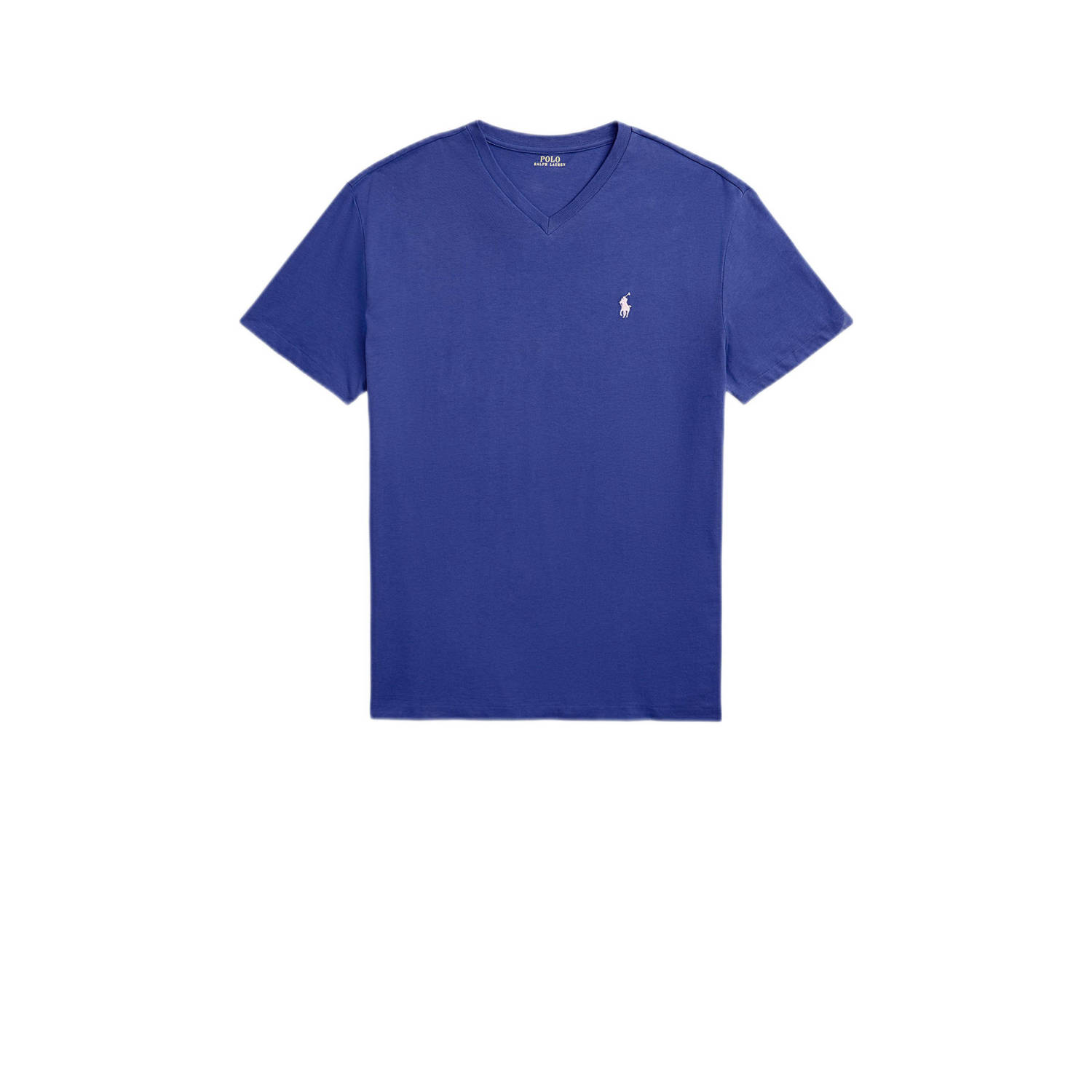 POLO Ralph Lauren slim fit T-shirt met logo beach royal