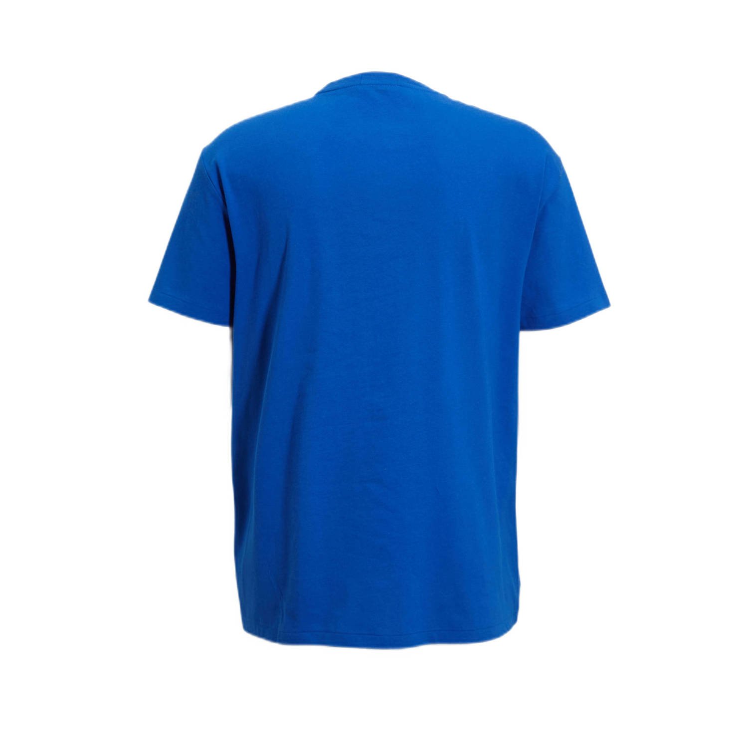 POLO Ralph Lauren slim fit T-shirt met logo blauw