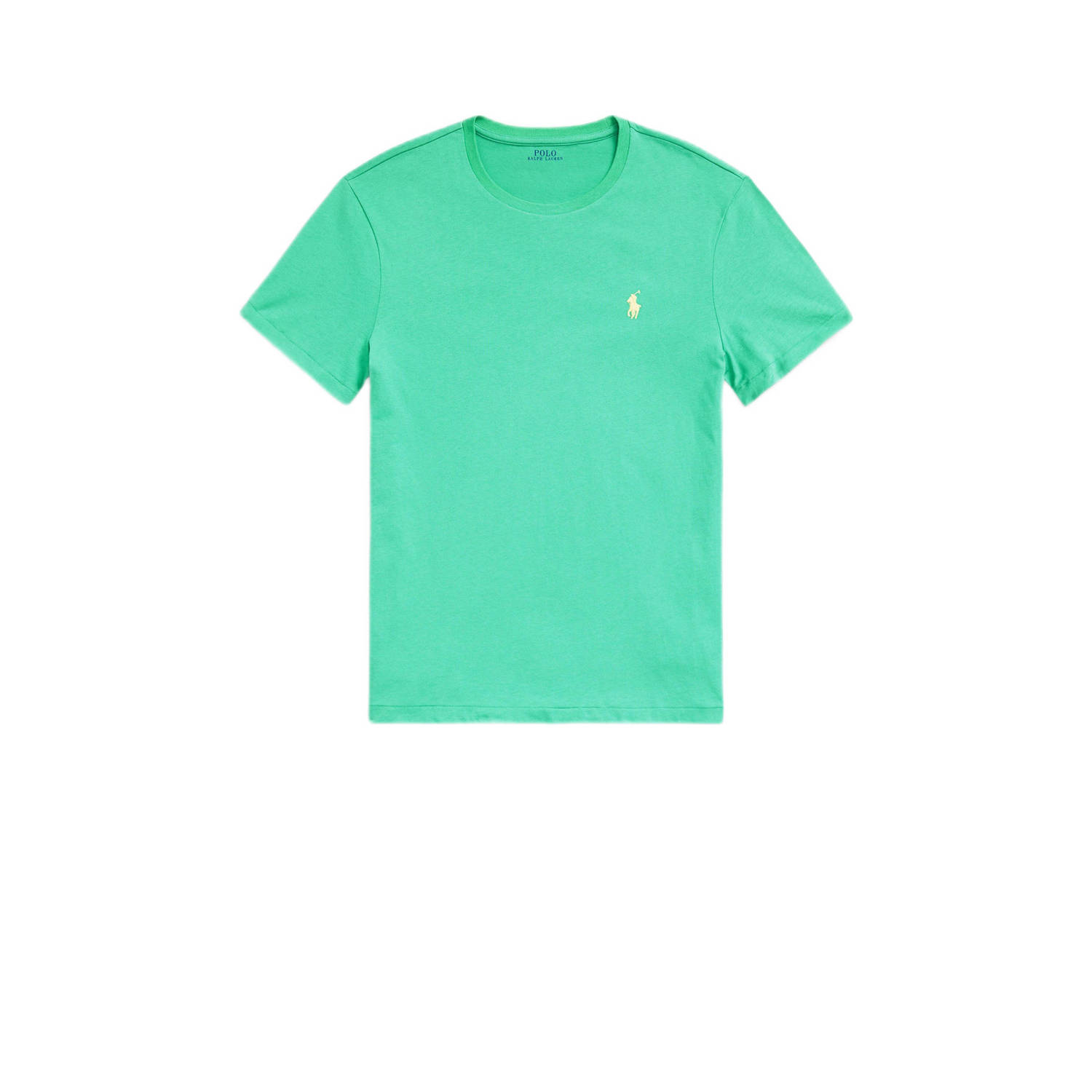 Polo Ralph Lauren Groene T-shirts en Polos met Geborduurd Logo Green Heren