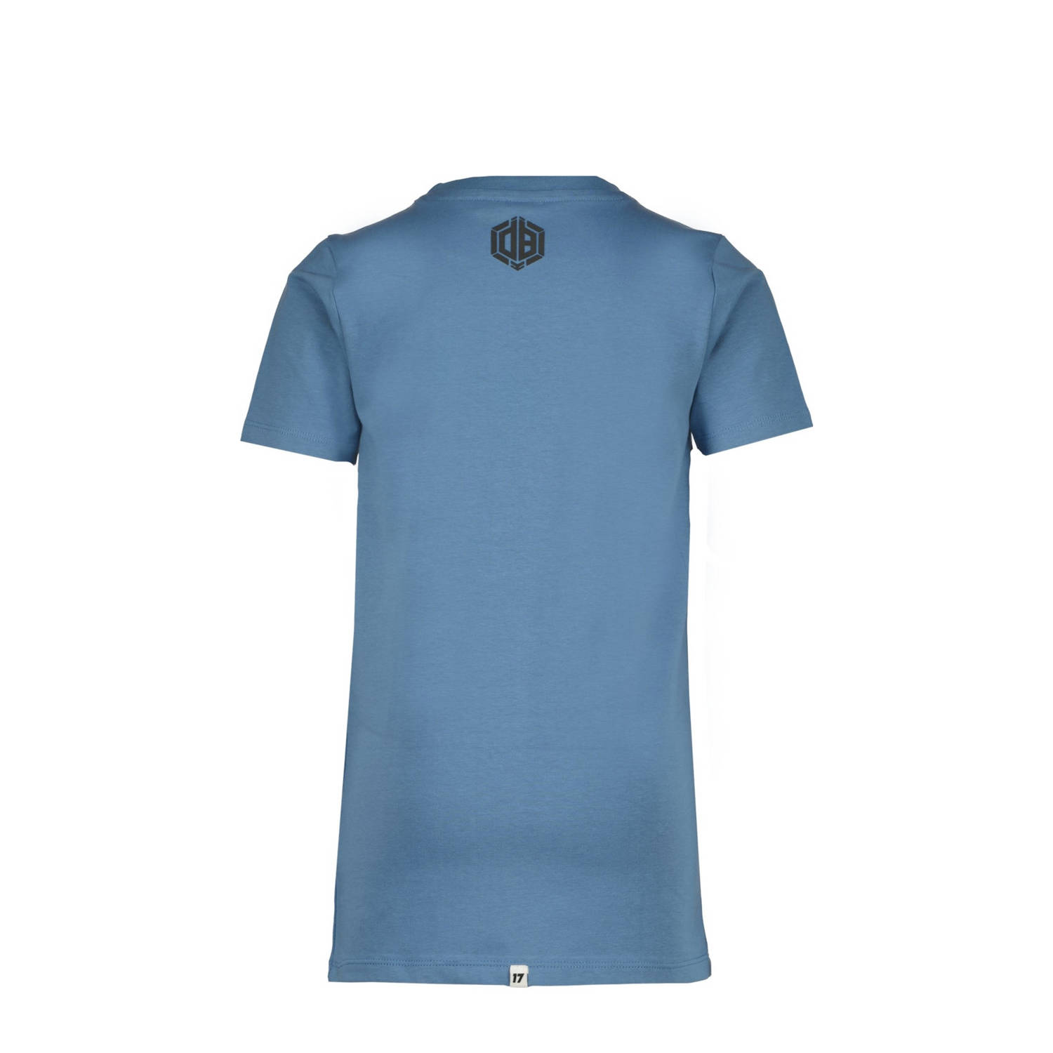 Vingino x Daley T-shirt Hernandez met printopdruk blauw