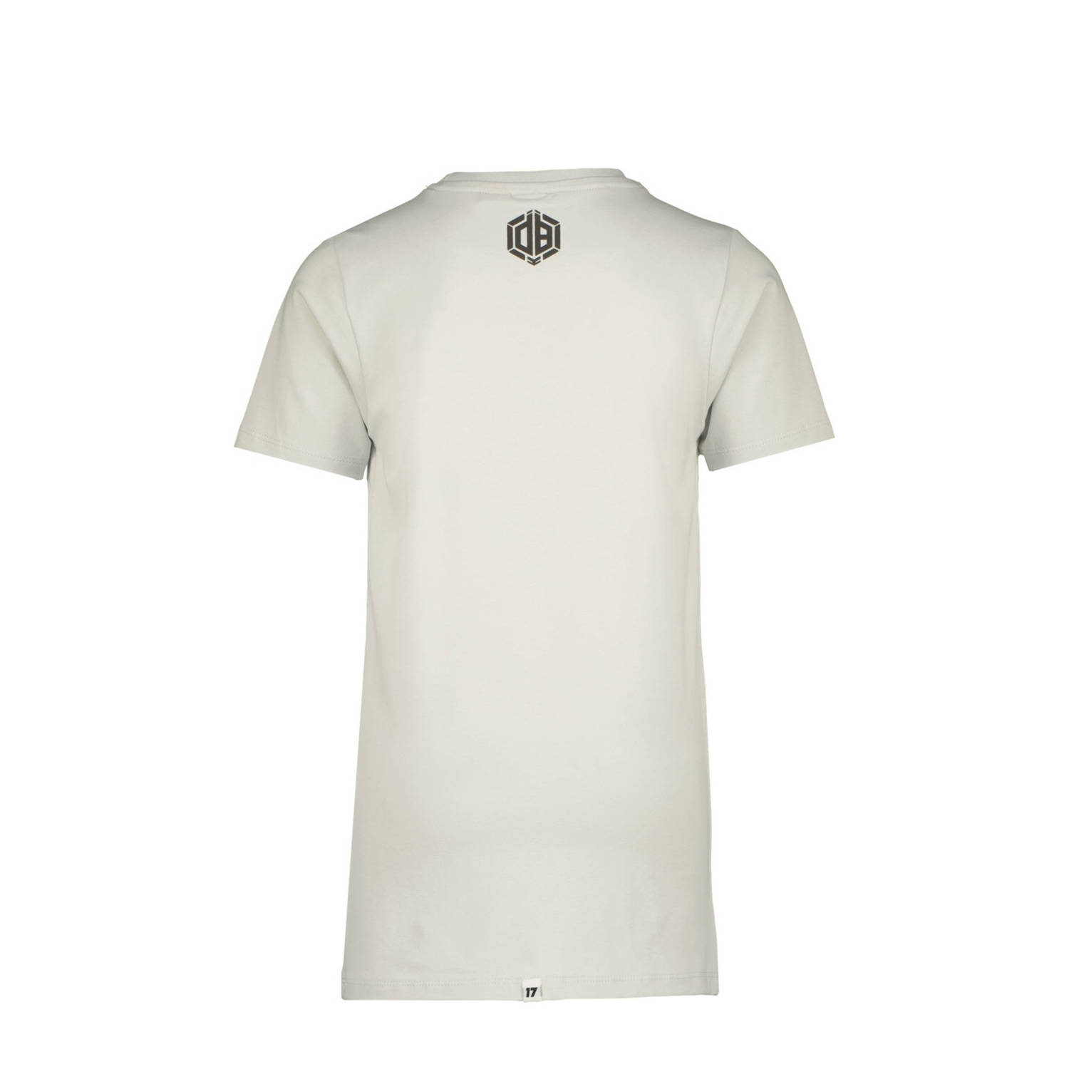 Vingino x Daley T-shirt Hernandez met printopdruk lichtgrijs