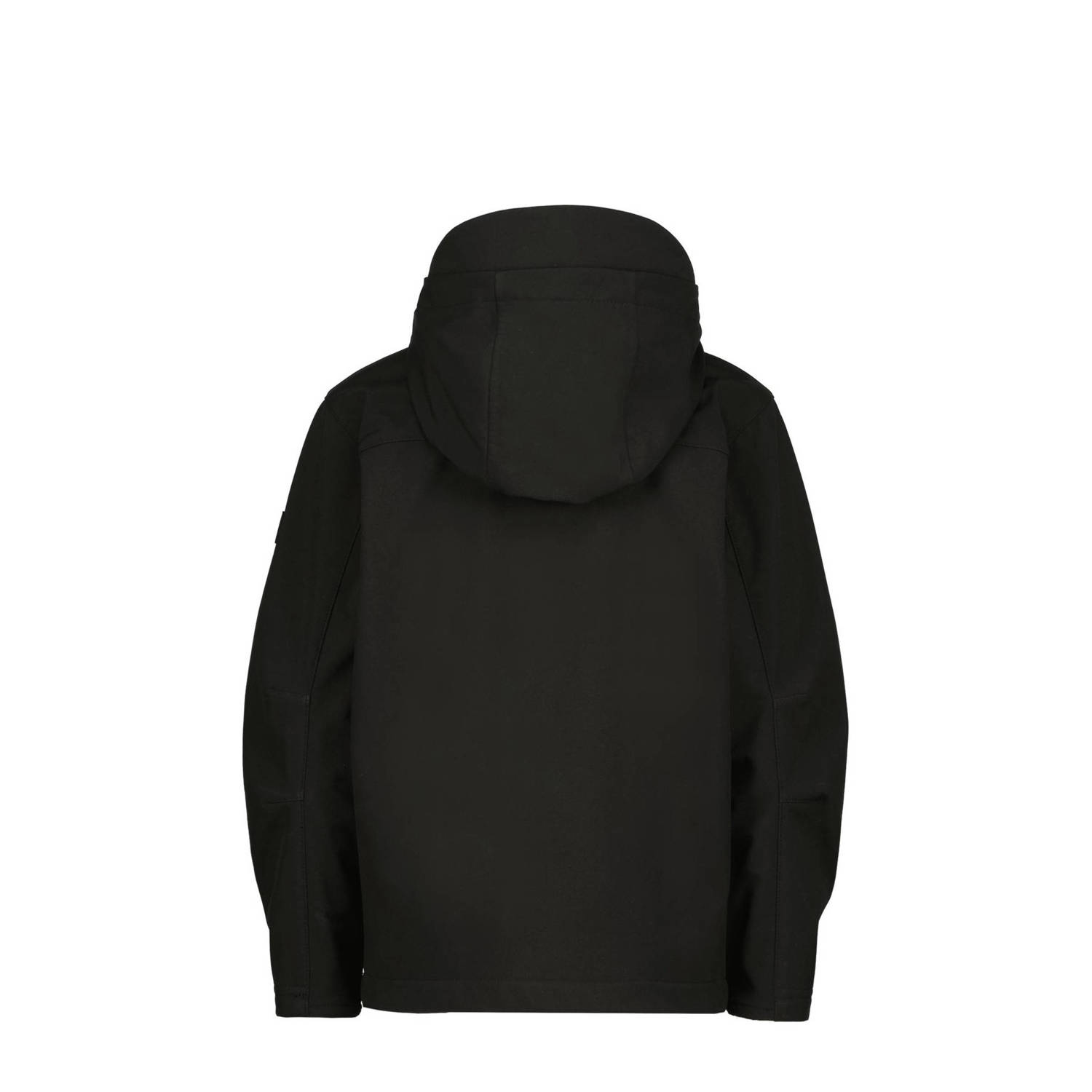 Vingino softshell jas zomer Twist zwart