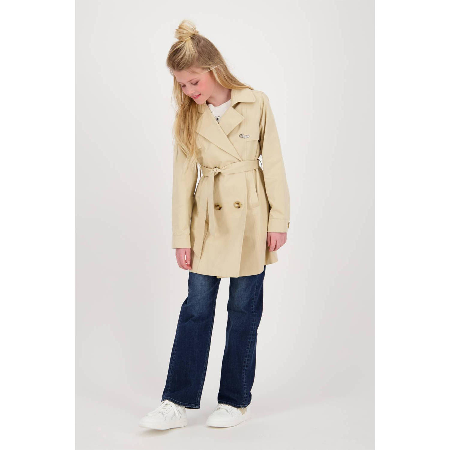 Vingino trenchcoat zomer Tuva beige