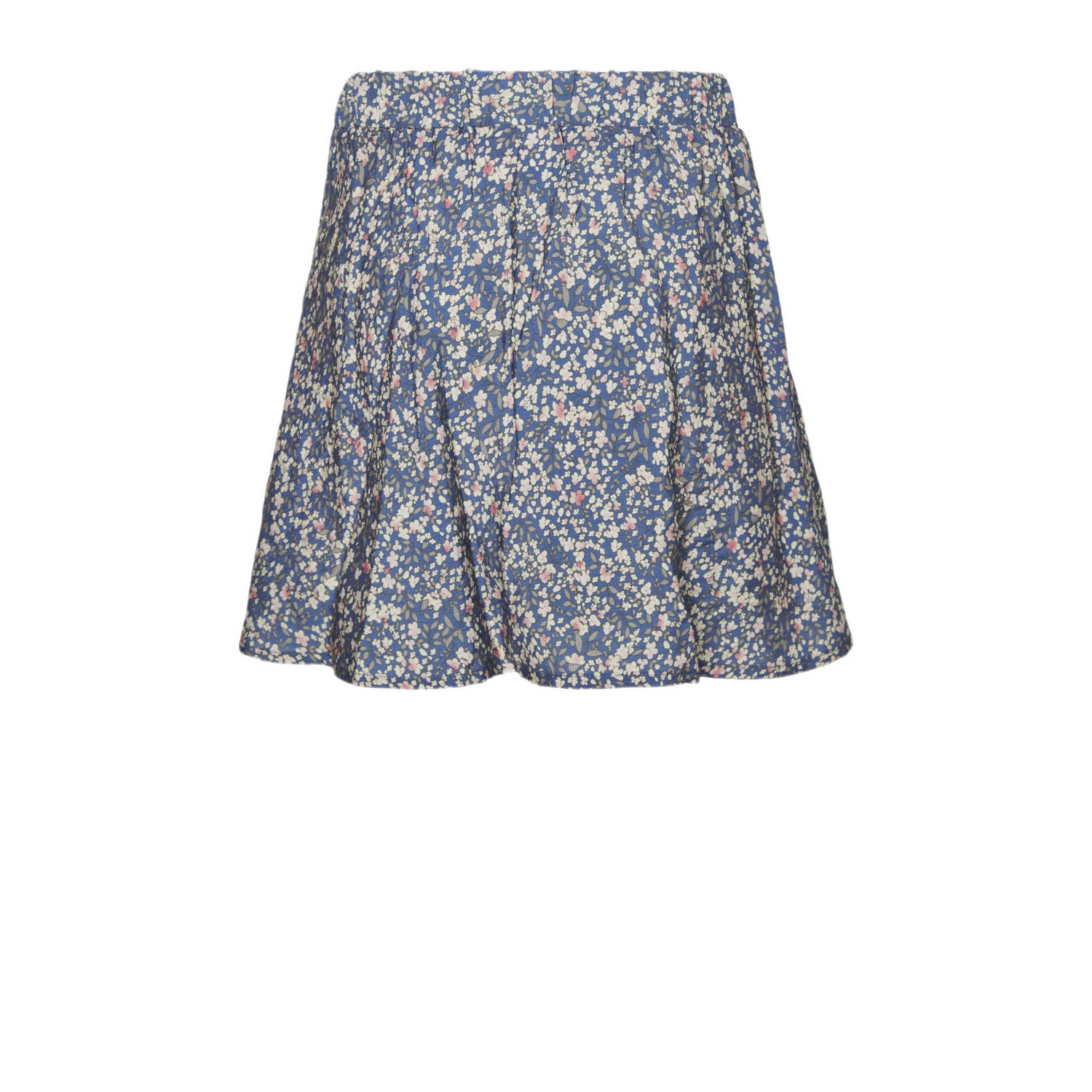 VERO MODA GIRL gebloemde rok VMIRIS blauw ecru roze Meisjes Viscose Bloemen 164