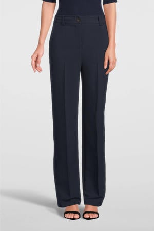 straight fit pantalon Gale donkerblauw