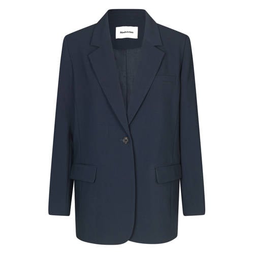 Modström oversized blazer Gale donkerblauw afbeelding