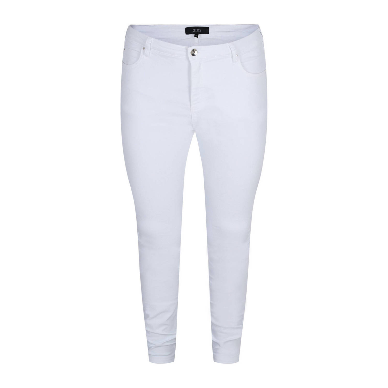 Zizzi high waist slim fit jeans Amy wit