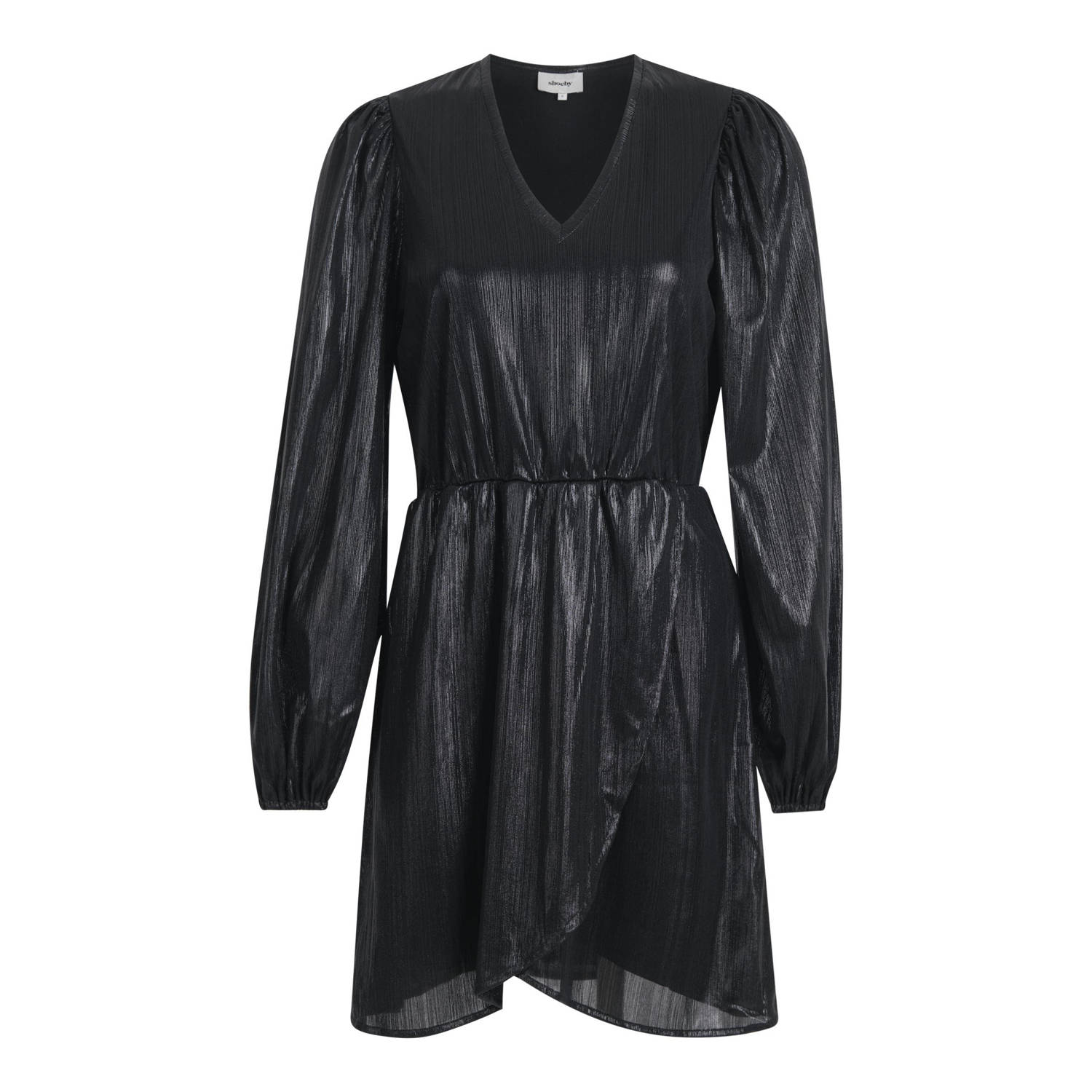 Shoeby coated jurk zwart