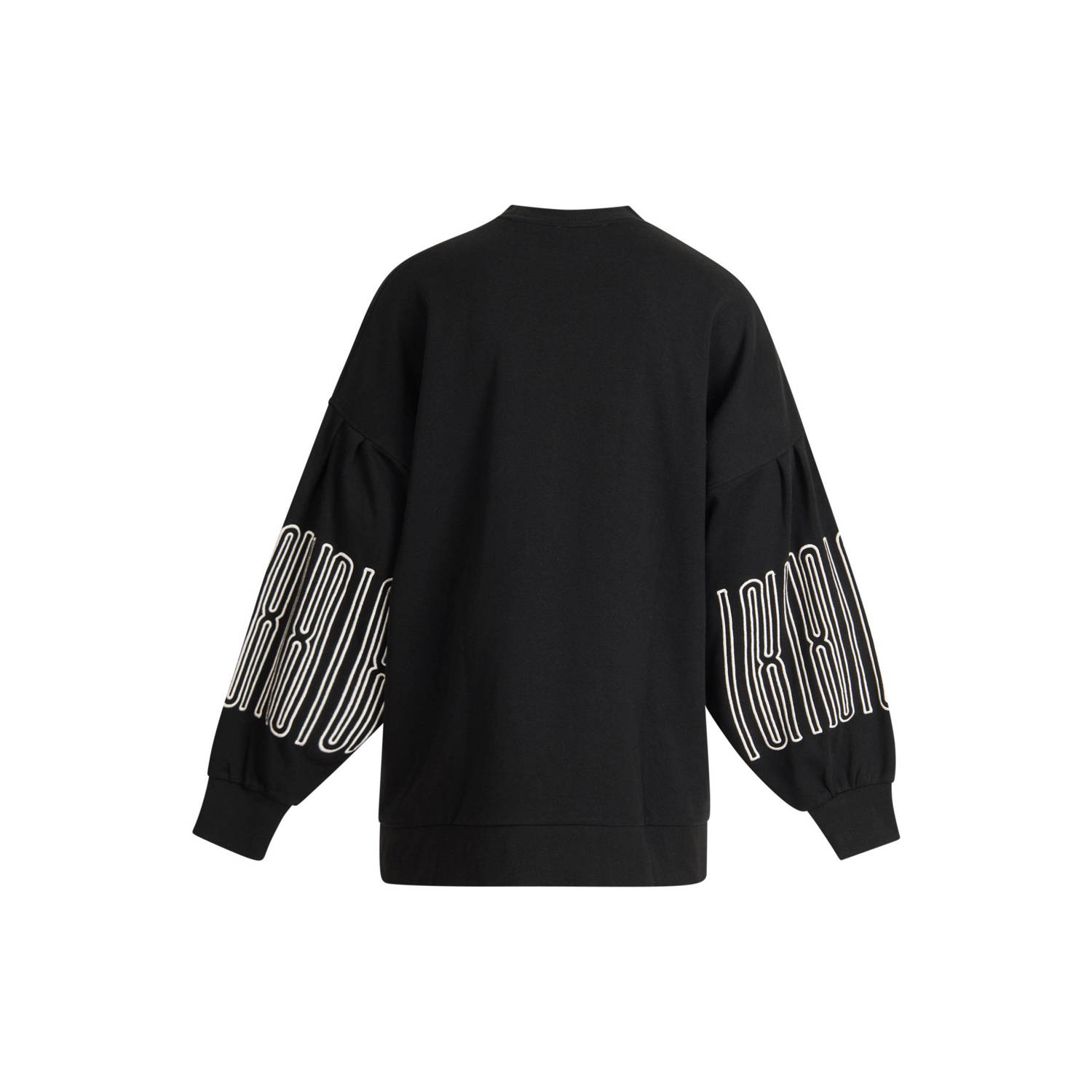 Shoeby sweater met printopdruk zwart