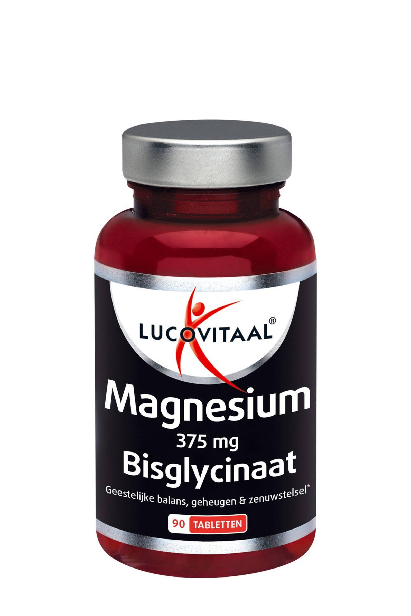 Lucovitaal Magnesium 375mg Bisglycinaat Wehkamp