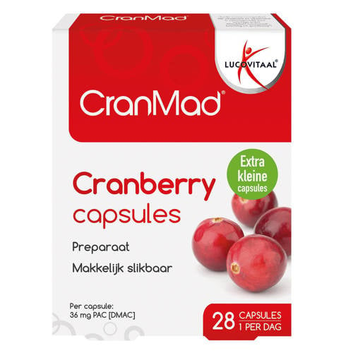 Lucovitaal CranMad Cranberry capsules