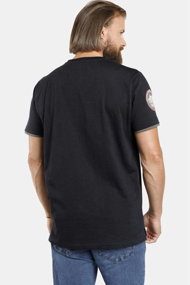 Jan Vanderstorm Heren T-shirt Sölve White, 5xl (xxxxxl) - 72/74 Jan Vanderstorm Heren T-shirt Sölve White, 5xl (xxxxxl) - 72/74