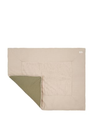 Amsterdam reversible boxkleed sand/moss