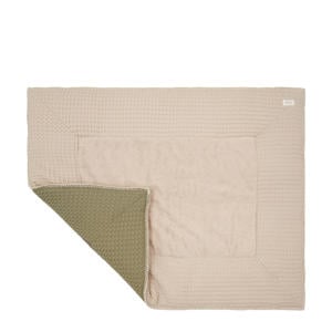 Amsterdam reversible boxkleed sand/moss