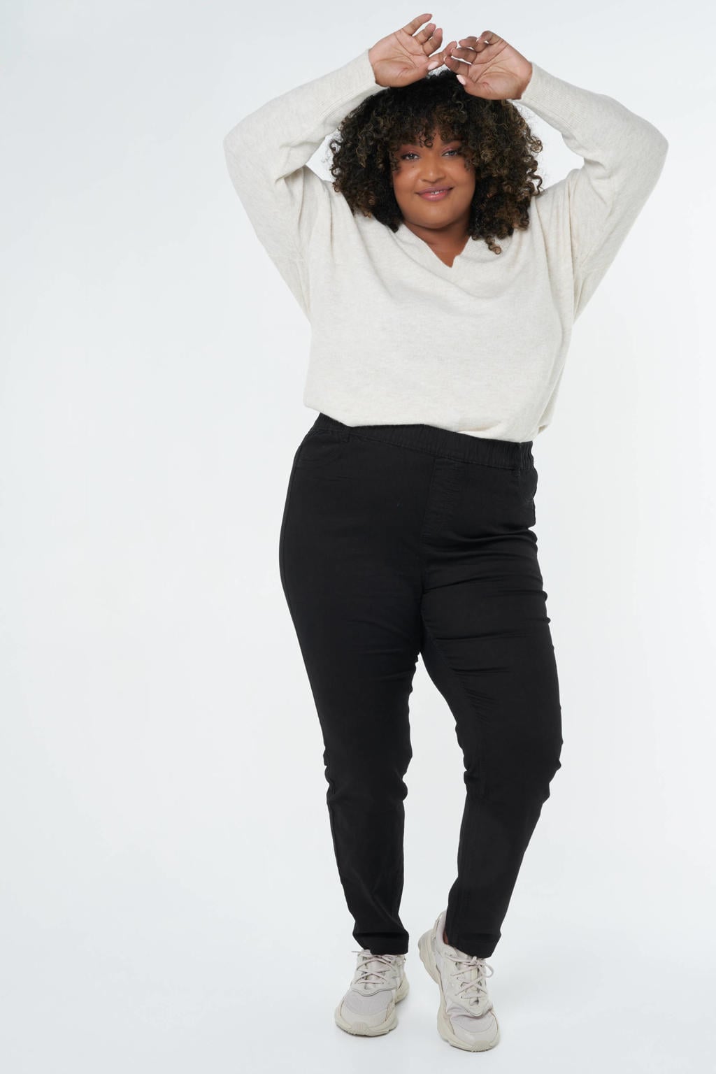 MS Mode skinny tregging zwart