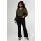 MS Mode flared jeans zwart denim