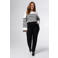 MS Mode straight leg jeans black denim