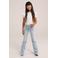 WE Fashion Blue Ridge flared jeans light blue denim