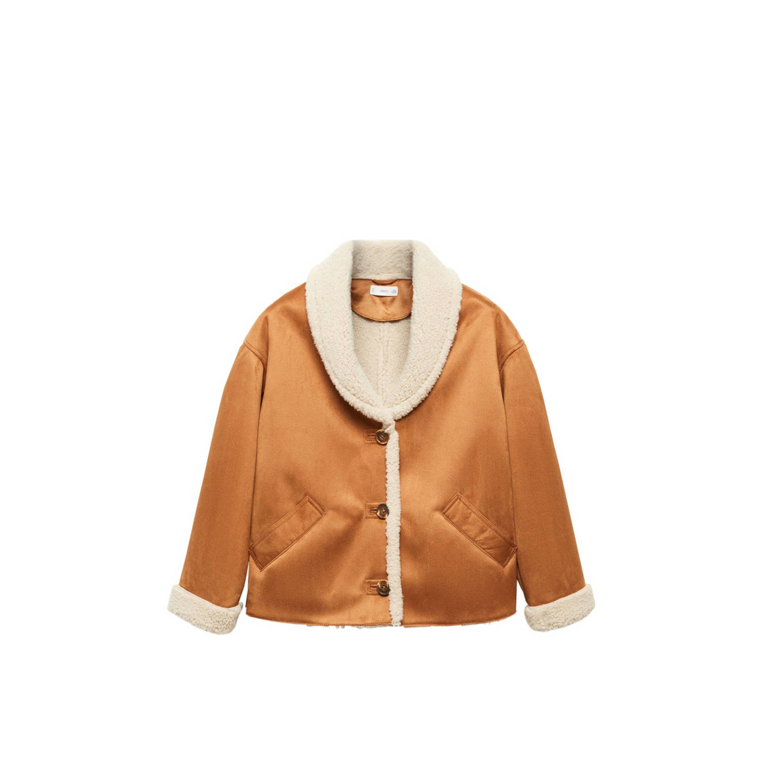 Mango Kids jas camel