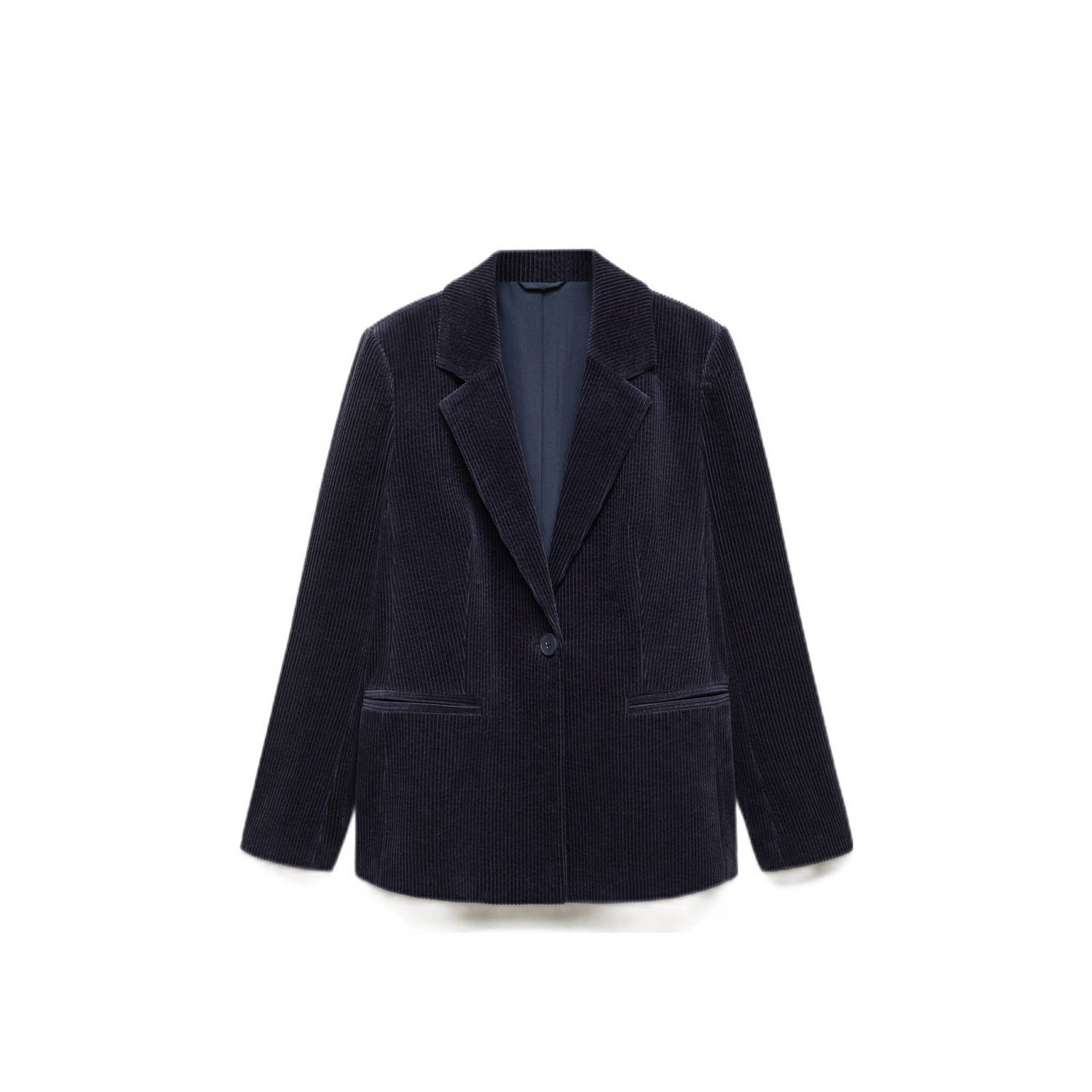 Mango Kids corduroy blazer marine