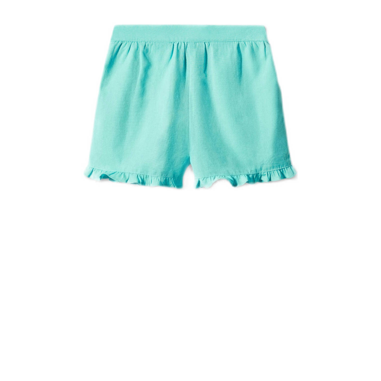 Mango Kids loose fit casual short turquoise