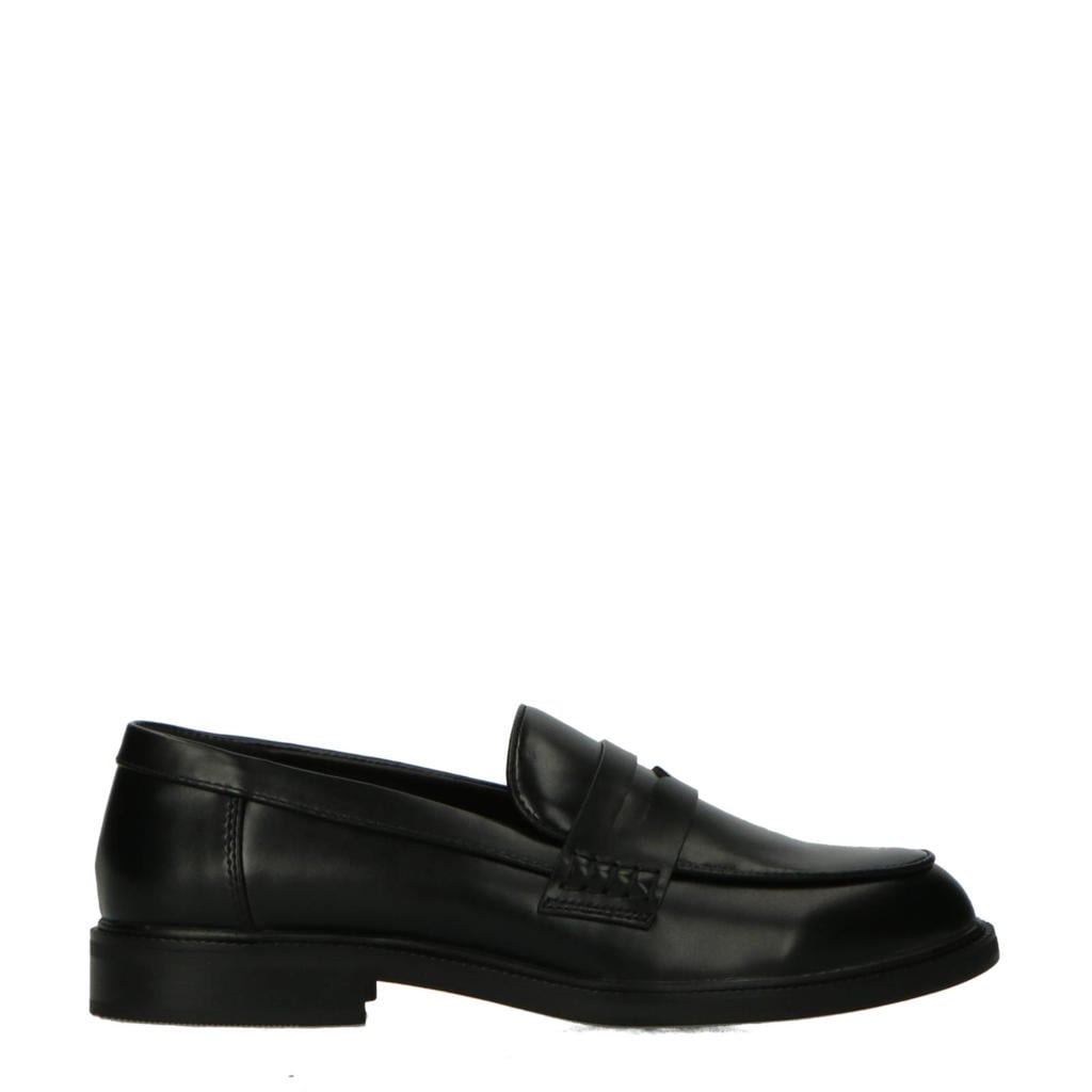 Zwarte dames ONLY loafers van 100% polyurethaan