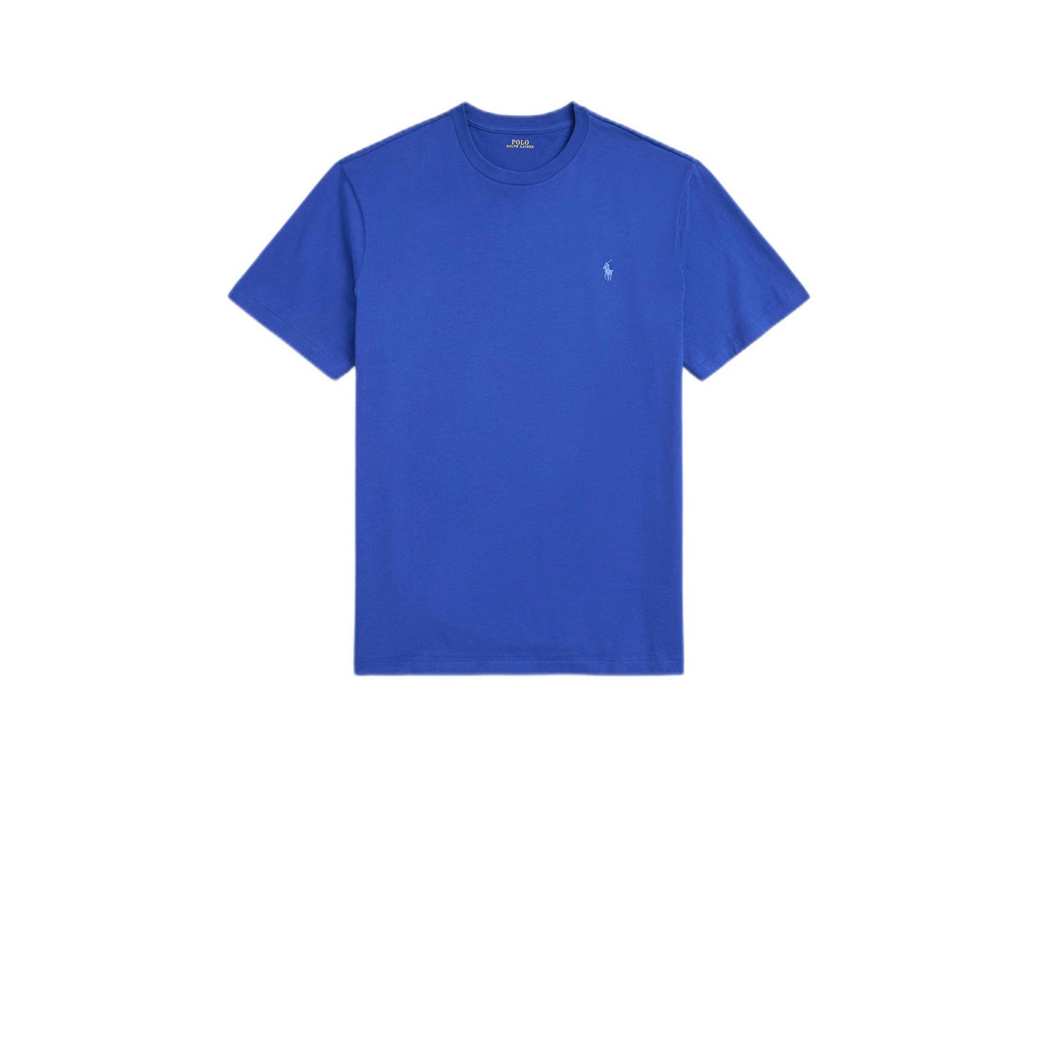 POLO Ralph Lauren Big & Tall regular fit T-shirt met logo beach royal