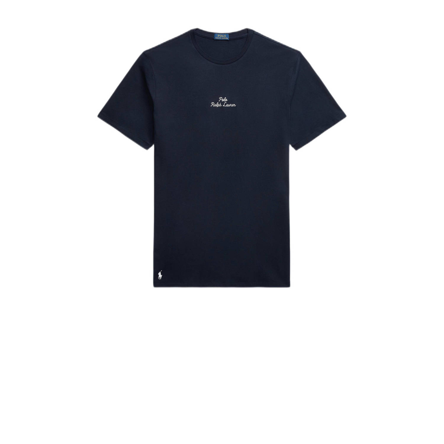 POLO Ralph Lauren Big & Tall regular fit T-shirt met printopdruk aviator navy