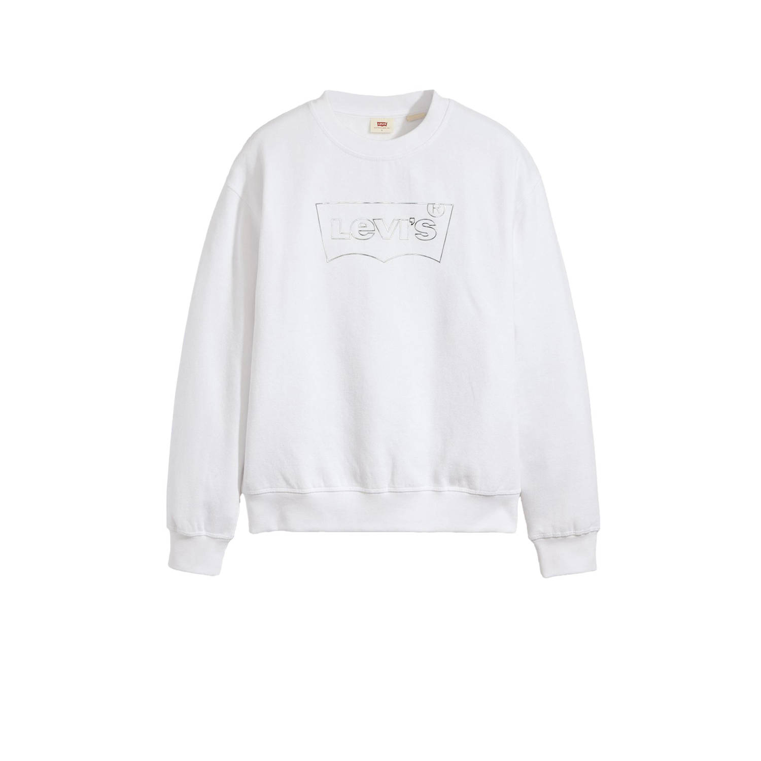 Levi's sweater met logo wit