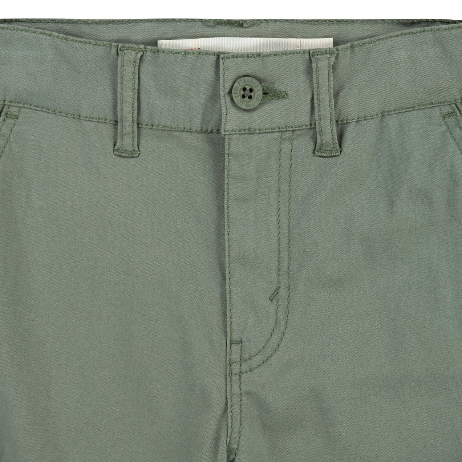 Levi's Kids regular fit cargo short olijfgroen