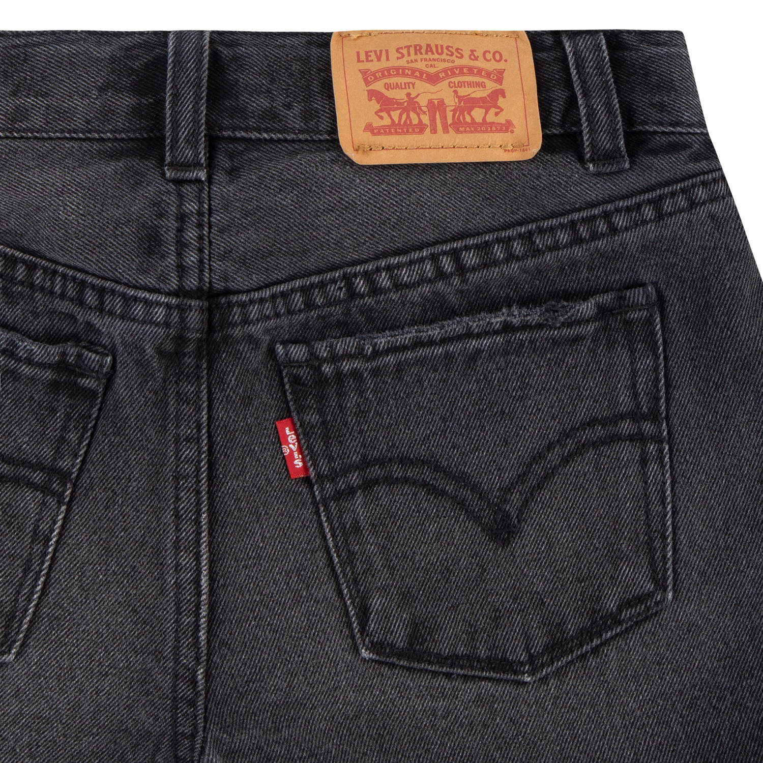 Levi's Kids mom denim short yonder w o destruction