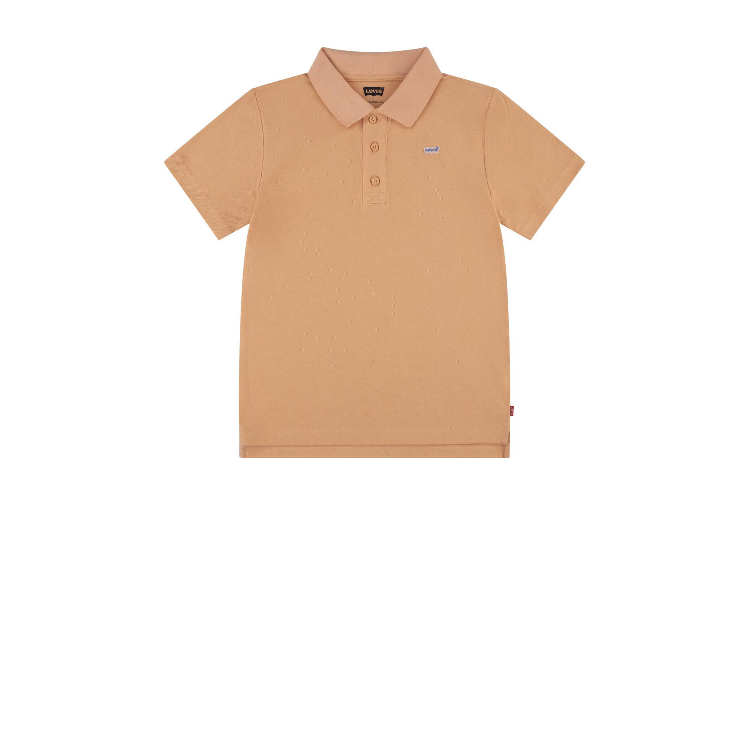 Levis Levi's Kids polo oranjezand Jongens Katoen Polokraag Effen 116